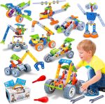 10 in 1 STEM Toys for 4 5 6 7 8+ Year Old Boy Girl Birthday Gifts Building Toys for Kids Ages 4-8 5-7 6-8 Educational Learning Stem Activities for Boys 3-5 4-6 8-10 Creative Games Christmas Idea Gift - Image 2