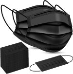 100 Pack Disposable Face Masks, 3 Ply Filter Protection Disposable Face Masks - Image 2