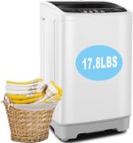 17.8Lbs Portable Washing Machine Nictemaw Portable Washer, 2.3 Cu.ft Washer and Dryer Combo with Drain Pump, 10 Programs 8 Water Level Compact Laundry Washer for Home, Apartment, RV, Dorms - Image 2