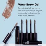 e.l.f. Wow Brow Gel, Volumizing, Buildable, Wax-Gel Hybrid, Creates Full, Voluminous-Looking Brows, Locks Brow Hairs In Place, Neutral Brown - Image 3