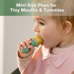 Haakaa Astronaut Ice Pop Mould Set – Mini Silicone Breastmilk Popsicle Molds with Sticks, Anti-Choking Design, Ideal for Baby Teething Relief, Frozen Breastmilk Treat Maker for Infant - Image 3