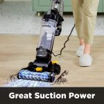 EUREKA PowerSpeed Lightweight Powerful Upright Vacuum Cleaner for Carpet and Hard Floor, Pet Turbo, Black,Yellow - Image 3
