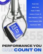 HP 250 G10 Business Laptop, Intel Core i7-1355U, 15.6" FHD Display, (64GB RAM | 2TB SSD), Numeric Keypad, Webcam, Windows 11 Pro, WiFi 6 & Bluetooth with SXK Accessory Kit - Image 4