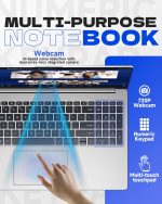 HP 250 G10 Business Laptop, Intel Core i7-1355U, 15.6" FHD Display, (64GB RAM | 2TB SSD), Numeric Keypad, Webcam, Windows 11 Pro, WiFi 6 & Bluetooth with SXK Accessory Kit - Image 5