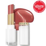 REVLON Super Lustrous Glass Shine Balm, Hydrating Tinted Lipstick, Sheer, Glossy Shiny Finish, 004 Nude Illuminator, 0.11 oz - Image 3