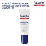 Aquaphor Lip Repair Ointment, Moisturizing Lip Balm Pack, Relieves Dryness, 0.35 Tube, Pack of 2 - Image 3