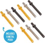 Regal Games Cribbage Board Game Set w/Storage - Fun Table Game with Wooden Board for Adults & Kids - 9 Metal Pegs, Deck of Playing Cards & 2-4 Player Games - Ideal for Game Night, Travel (Ages 8+) - Image 3