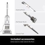 Shark | Upright Vacuum Cleaner | Navigator Lift-Away | Swivel Steering | HEPA Filter | Vacuum for Pet Hair | Crevice Tool & Dusting Brush Included | For Carpets & Hard Floors | White/Silver | NV356E - Image 3