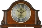 Bulova B1975 Chadbourne Old World Clock, Walnut - Image 3