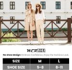 wernies No Show Socks Women - 8 Pairs Ankle Socks for Women, Low Cut Socks Short Cotton Socks, Invisible Casual Socks - Image 6