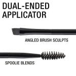 Maybelline TattooStudio Brow Pomade Long Lasting, Buildable, Eyebrow Makeup, Black Brown, 1 Count - Image 4