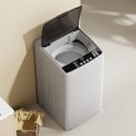 TABU Washer and Dryer Combo,20LBS Full Automatic Washing Machine with 10 Washing Programs & 2.6 Cu.Ft Portable Dryer with Stainless Steel Inner Tub,White - Image 3