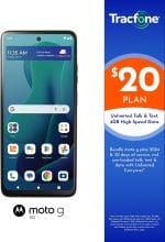 TracFone Motorola Moto g 5G (2024) [Activation Promotion] Locked Prepaid Smartphone, 128GB, Gray - Includes $20 Unlimited Talk, Text, & 4GB Data 30-Day Plan - Image 3