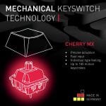CHERRY MX Board 3.0 S Wired Mechanical Keyboard Aluminum Housing MX Red Silent Switches for Gaming and Office - Image 4