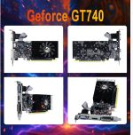 SOYO Geforce GT 740 Low Profile Graphics Card, 4GB DDR3 128 Bit Video Card with HDMI 2.0/VGA/DVI PCI Express x16 3.0 Single Fan Computer GPU - Image 4