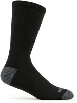 Fruit of the Loom Men's Dual Defense Crew Socks (12 Pack), Black, Medium (6 - 12) - Image 4
