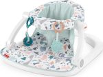 Fisher-Price Portable Baby Chair Sit-Me-Up Floor Seat With Developmental Toys & Machine Washable Seat Pad, Pacific Pebble - Image 4