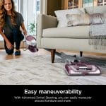 Shark HV322 Rocket Deluxe Pro Corded Stick Vacuum with LED Headlights, XL Dust Cup, Lightweight, Perfect for Pet Hair Pickup, Converts to a Hand Vacuum, with Pet Attachments, Bordeaux/Silver - Image 3