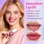 bayfree Tinted Lip Oil Stain Set, Hydrating High Shine Lip Gloss Set, Long-Lasting Bright Color Lipgloss for Dull Lips, Weightless & Non-Sticky, Vegan Korean Makeup, Crystal Finish - Image 3