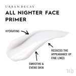Urban Decay All Nighter Longwear Face Primer - Smoothing & Hydrating Base for Foundation Face Makeup, Sheer & Lightweight, Helps Smooth & Even Skin, For All Skin Types, Paraben-free, Vegan - Image 3
