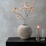 Ceramic Farmhouse Vase Rustic Decor,Pottery Decorative Flower Vases for Home Decor,Boho Vase for Table, Living Room,Bathroom,Shelf,Mantel Decoration,5.5 inch - Image 3