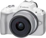 Canon EOS R50 Mirrorless Camera RF-S18-45mm F4.5-6.3 is STM Lens Kit, 24.2 Megapixel CMOS (APS-C) Sensor, 4K Video, Hybrid Camera, Photo and Video, Vlogging, Content Creator, RF Mount, White - Image 3