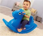 Little Tikes Rocking Horse Blue, 33.00 L x 10.00 W x 17.50 H Inches - Image 4