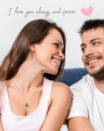 S925 Sterling Silver Necklace for Women, Wife Jewelry Rose Gold, Mom Birthday Valentines Mothers Day Gifts, Girlfriend Necklaces, Daughter Heart Jewel, Anniversary for Her - Image 3