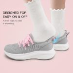 Stelle Girls Sneakers Kids Tennis Running Walking Shoes Slip-On Athletic Non Slip Lightweight Breathable Sport Shoes for Little/Big Kid - Image 3