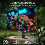 Sceptre New 27-inch Gaming Monitor 100Hz 1ms DisplayPort HDMI x2 100% sRGB AMD FreeSync Build-in Speakers, Eye Care Frameless Machine Black 2025 (E275W-FW100T) - Image 3