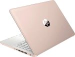 HP 14" LED Business Laptop Computer, 16GB RAM 640GB Storage (128GB UFS + 512GB SD Card), Intel Quad-Core N150, Windows 11 S & 1-Year Microsoft Office 365 Included, PLUSERA Earphones, Rose Gold - Image 4
