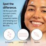 grace & stella Award Winning Pore Strip - Pimple Patches for Face - Hydrocolloid Acne Patches - Absorbs Zits, Reduces Redness - Cute Patches Dermatologist-Tested, Vegan (Multishape, 36 Count) - Image 3