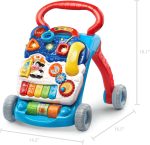 VTech Sit-to-Stand Learning Walker (Frustration Free Packaging), Blue - Image 3