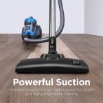Eureka WhirlWind Bagless Canister 2.5L Vacuum Cleaner, Lightweight Vac for Carpets and Hard Floors, NEN110A, Blue - Image 3