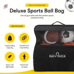 Complete Sports Balls w/Bag, Pump for Boys - Kickball, Volleyball, Soccer Ball, Football, Basketball - Outdoor Play - Image 3