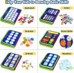 Winblo Toddler Busy Board - Montessori Toys for Toddler Boy Birthday Gift, Educational Learning Sensory Busy Book for Toddler Boys, Toddlers Activities Travel Toys for Airplane Car - Image 3