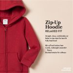 Amazon Essentials Girls and Toddlers' Fleece Zip-Up Hoodie Sweatshirt - Image 3