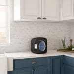 Frigidaire Retro Mini Personal Fridge Cooler, Holds 9L or 12 Cans, Portable for Car, Office, Bedroom, Dorm Room, or Cabin, Features Plugs for Home Outlet & 12V Car Charger - 10"D x 7"W x 10.5"H,Black - Image 3