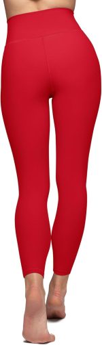 High Waisted Leggings for Women - Tummy Control Yoga Pants for Workout Running Athletic Women's Leggings Plus Size - Image 4