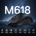 Redragon M618 Wired Gaming Mouse, 10000 DPI Optical Ergonomic Mouse with 6 Programmable Buttons, 84G Ultra Lightweight, Software Supports DIY Keybinds, Black - Image 3