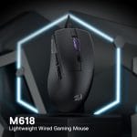 Redragon M618 Wired Gaming Mouse, 10000 DPI Optical Ergonomic Mouse with 6 Programmable Buttons, 84G Ultra Lightweight, Software Supports DIY Keybinds, Black - Image 6