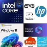 HP Student and Home Laptop with Free Microsoft 365, 16GB RAM, 64GB EMMC and 1TB Cloud Storage, Fast Intel Core, Win 11 w/o Earbuds – Perfect for Work & Play - Image 3