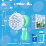 Sloosh Bubble Machine Gun with Removable Fan Solution Refill, Rocket Shape Bubble Guns Blaster for Kids Adults, Summer Toys, Party, Easter, Birthday Gift, Outdoor - Image 4