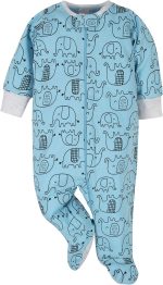 Onesies Brand baby-boys 4-pack Sleep 'N Play Footies - Image 3