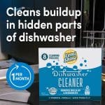 Lemi Shine Natural Dishwasher Cleaner - Hard Water Citric Acid Cleaning Powder - Lemon Scented Eco-Friendly Dishwasher Cleaner & Deodorizer - 14.08 oz (8 Pack) - Image 3