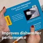 Lemi Shine Natural Dishwasher Cleaner - Hard Water Citric Acid Cleaning Powder - Lemon Scented Eco-Friendly Dishwasher Cleaner & Deodorizer - 14.08 oz (8 Pack) - Image 4