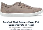 Skechers Women's Bobs B Cute Sneaker – Memory Foam, Flexible Outsole, Lightweight Vegan Shoes - Image 3