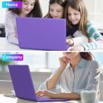 2025 16 Inch Gaming Laptop N5095 (Up to 2.9 GHz) 12GB+512GB SSD Support 1TB Expand Win 11 Laptops 1920 * 1200 FHD Screen 5G WiFi BT 4.2 Webcam Cooling Fan Numeric Keypad-Purple - Image 5