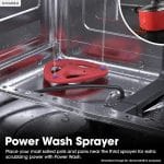 Sharp SDW6888JS 42 dBA Stainless Fully Integrated Built-in Smart Dishwasher - Image 5