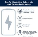 Electrolux Ergorapido Cordless 2-in-1 Vacuum Cleaner with High Suction Power and 180° EasySteer Mobility, 48-Minute Run Time, 2 Power Modes, Satin White - Image 5